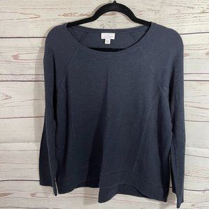 J Jill - Size Medium - Grey/Charcoal Top